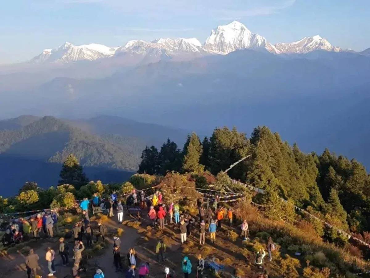 Khopra ridge with Poon Hill Trek