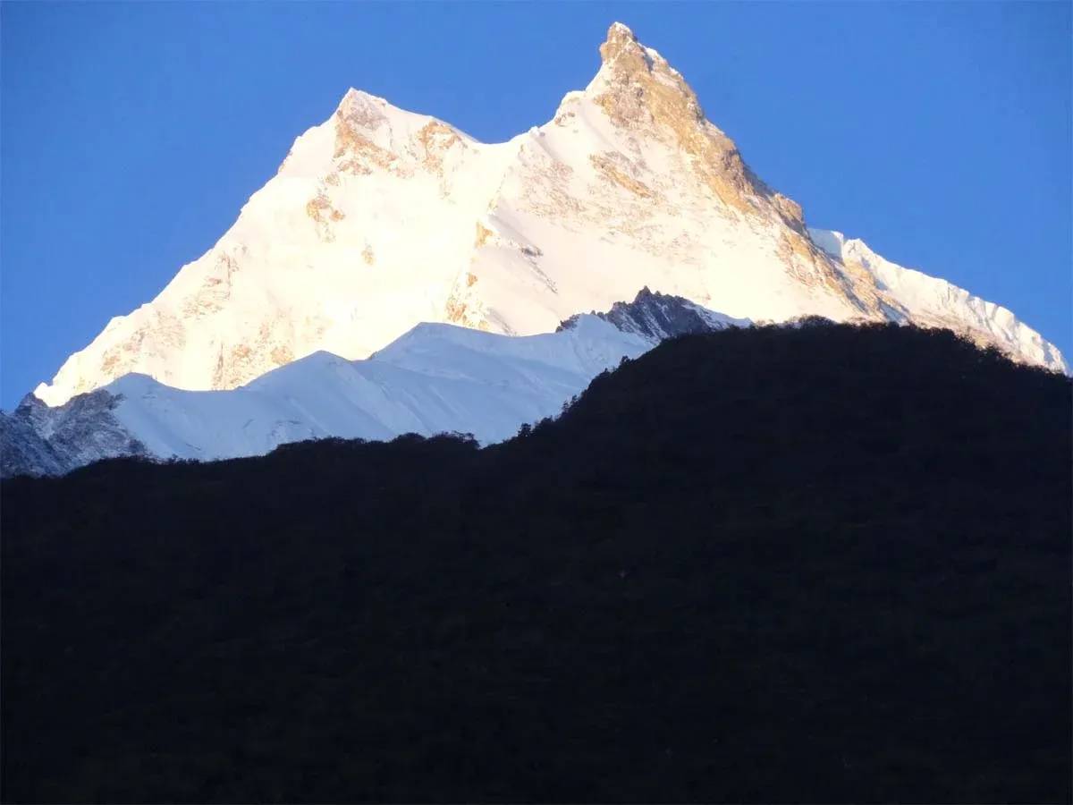 View from Manaslu Circuit trek