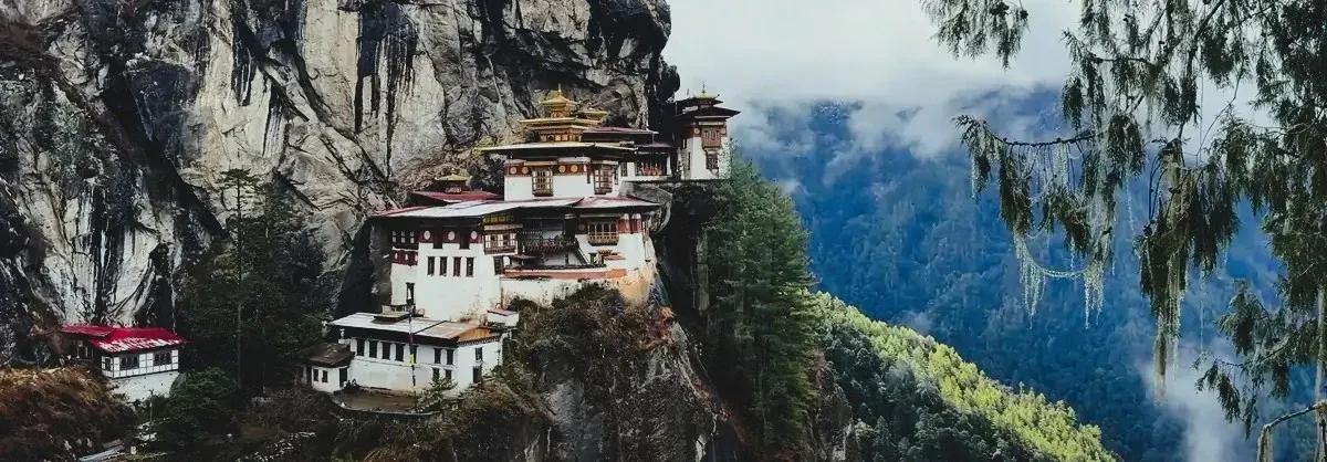 Bhutan Monastery Image