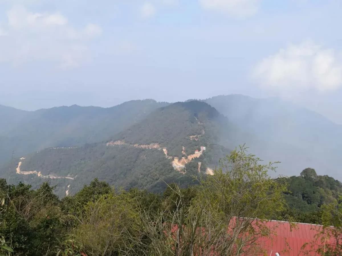 View of Chandragiri Hill