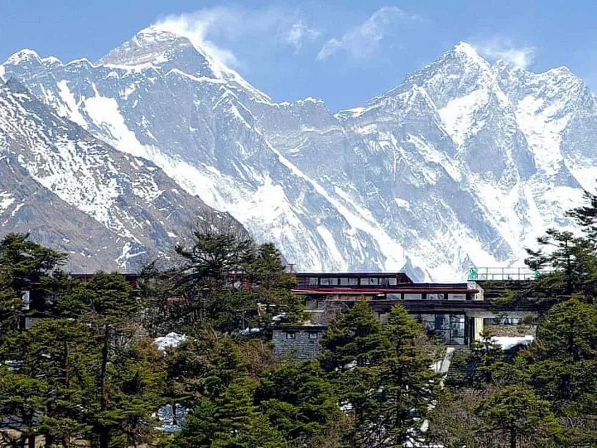 Helicopter Tour to Everest View Hotel