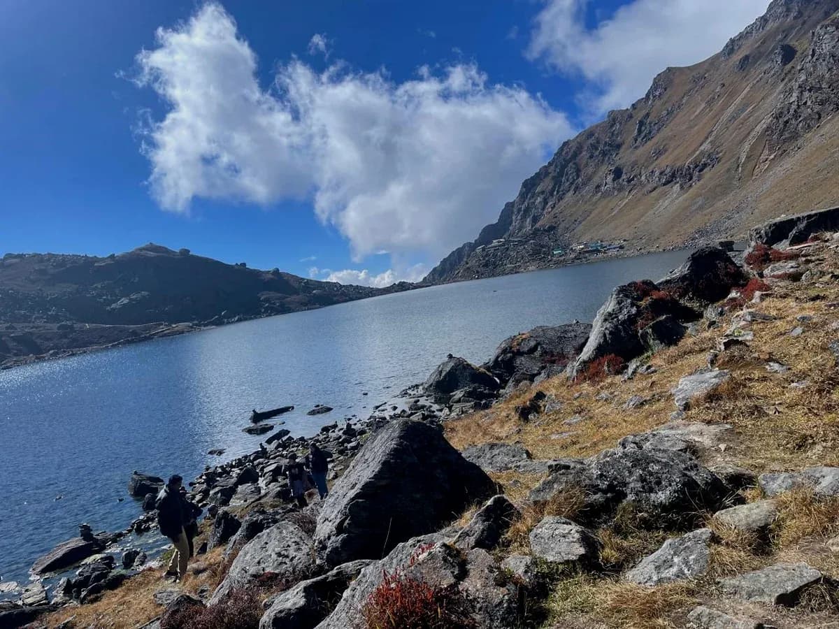 Beautiful Gosaikunda Lake