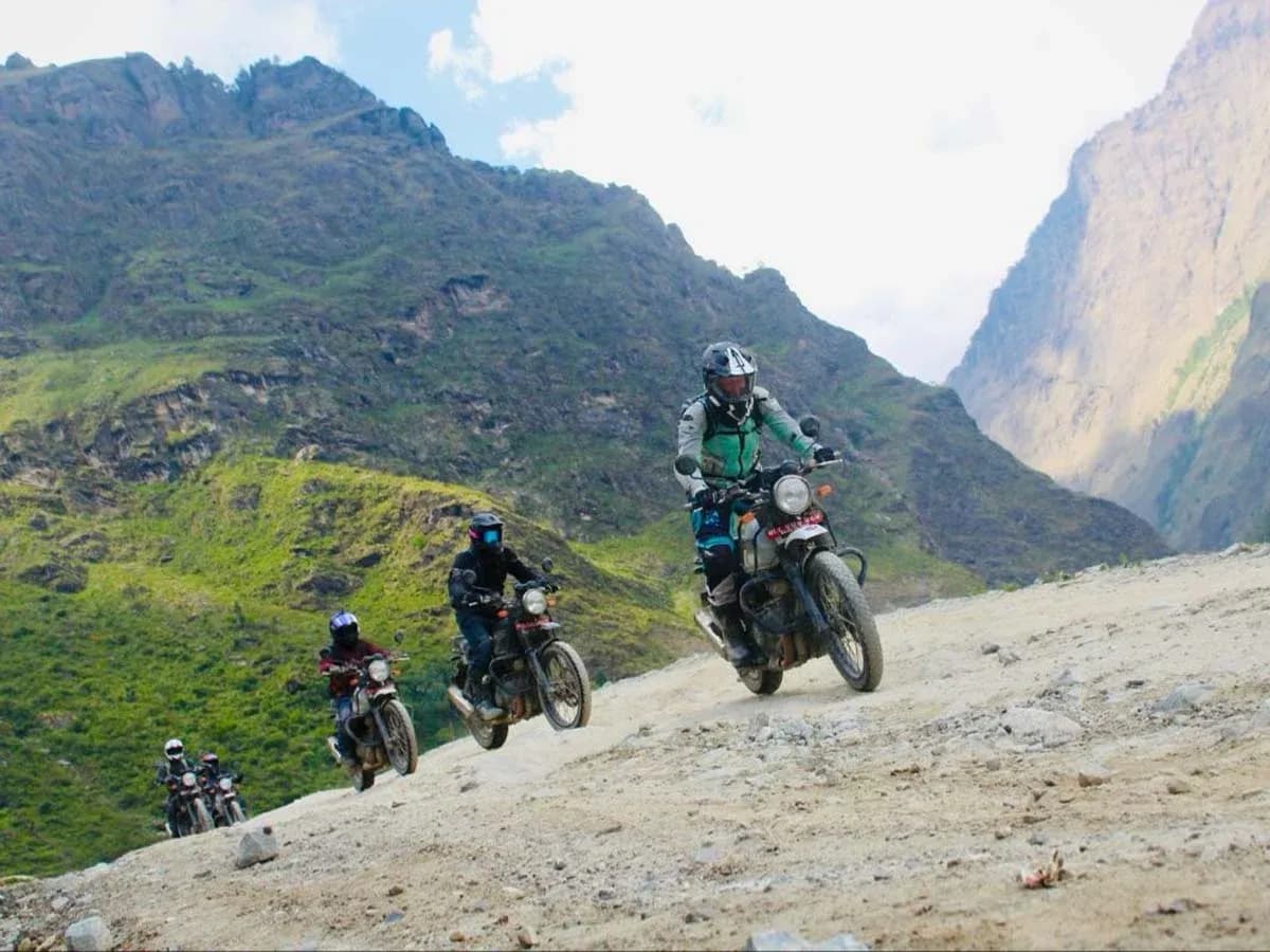 Motorcycle tour in Nepal