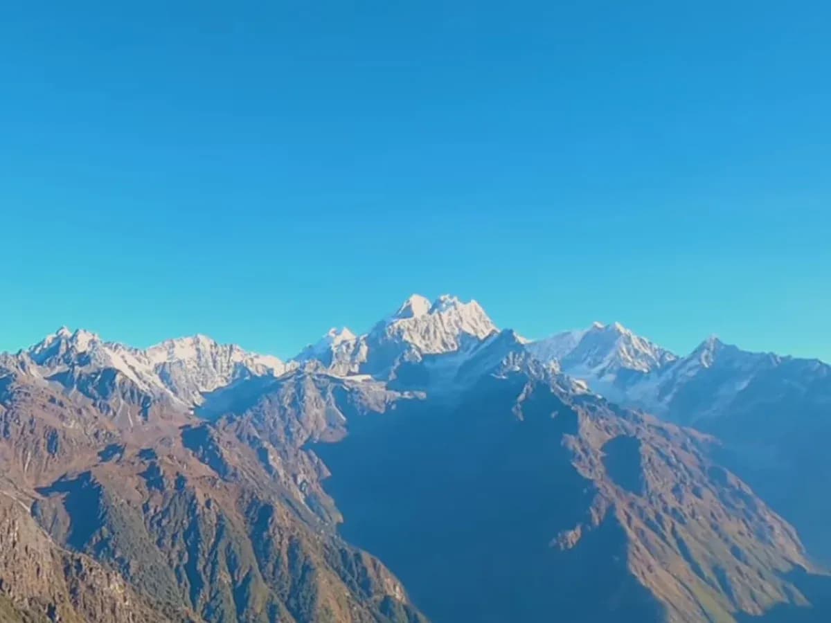 Mountain View from Panch Pokhari