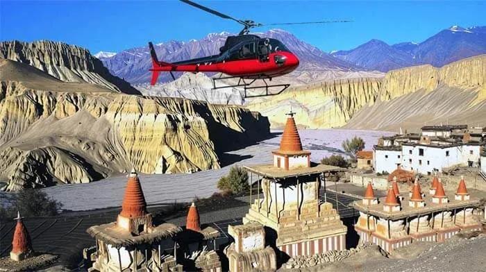 Upper Mustang Helicopter Tour